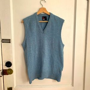Vintage Powder Blue Sweater Vest